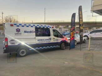 Mujer queda herida tras ser arrollada al intentar cruzar la avenida Silvestre Terrazas 