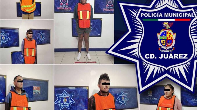 Detienen a seis con órdenes de aprehensión vigentes