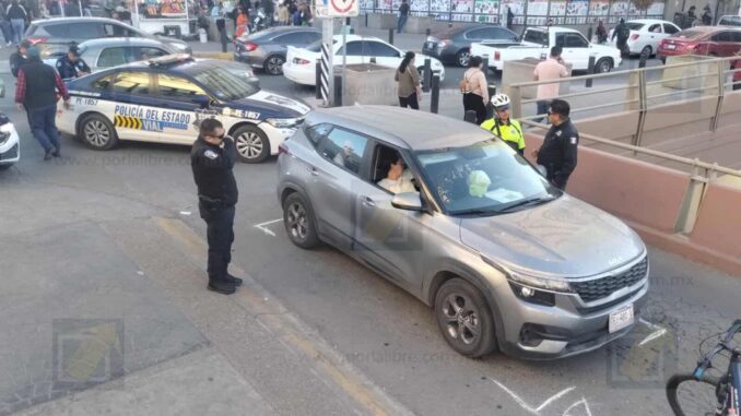 Atropellan a mujer en cruce del Centro Histórico