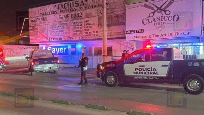 Ataque armado en barbería deja un muerto y un lesionado en la colonia Granjas