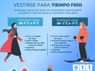 Exhorta Gobierno Municipal evitar cambios bruscos de temperatura y abrigarse adecuadamente