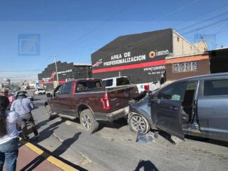 Choque múltiple en la avenida Pacheco deja cuantiosos daños materiales
