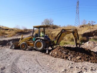 Fortalece Municipio puente vehicular de Sierra Azul afectado por las lluvias