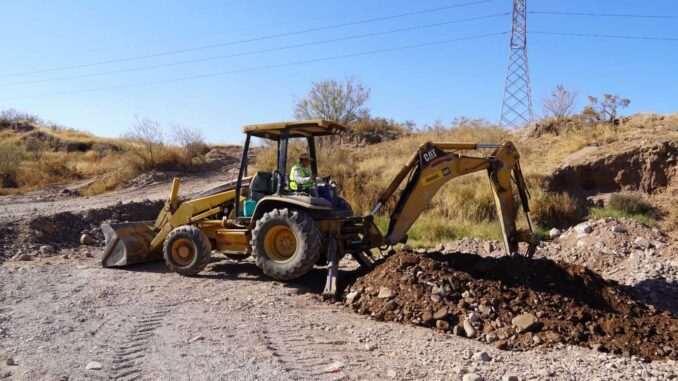 Fortalece Municipio puente vehicular de Sierra Azul afectado por las lluvias