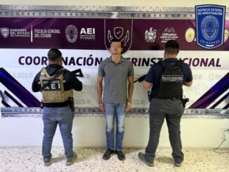 Detienen AEI y DSPM a dos masculinos por homicidio en Riberas de Sacramento