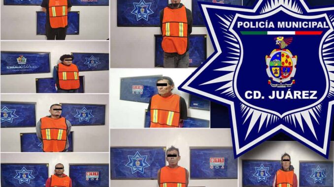 Capturan a ocho personas con órdenes de aprehensión vigentes
