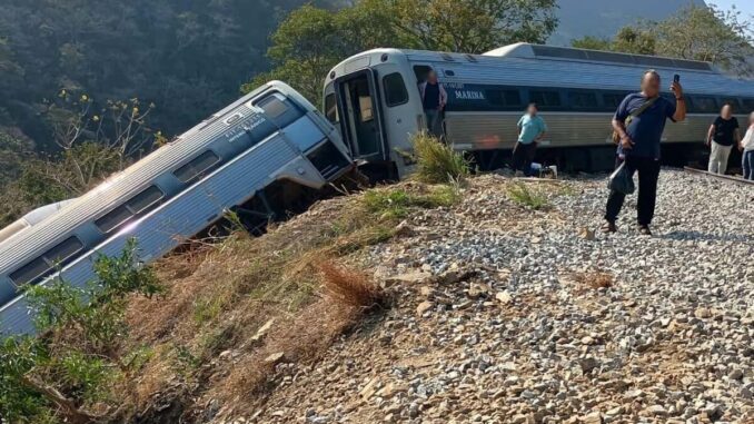 Segob difunde lista de víctimas por accidente del Tren Interoceánico