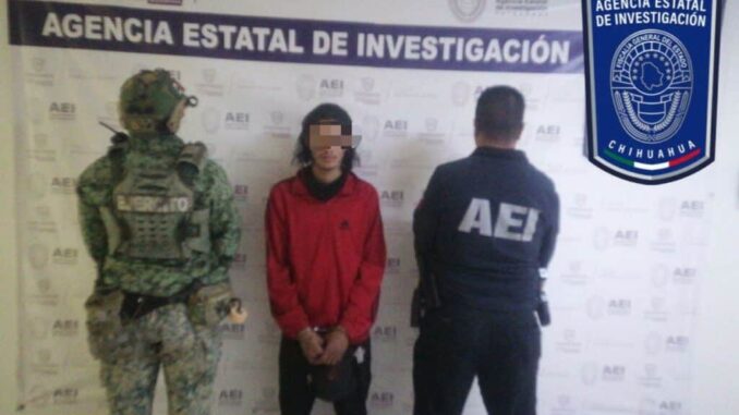 Capturan AEI y DEFENSA a segundo involucrado en homicidio de la colonia El Saucito