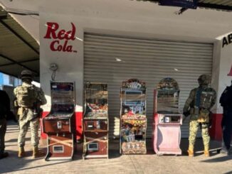 Marina asegura 185 ‘maquinitas’ en Michoacán