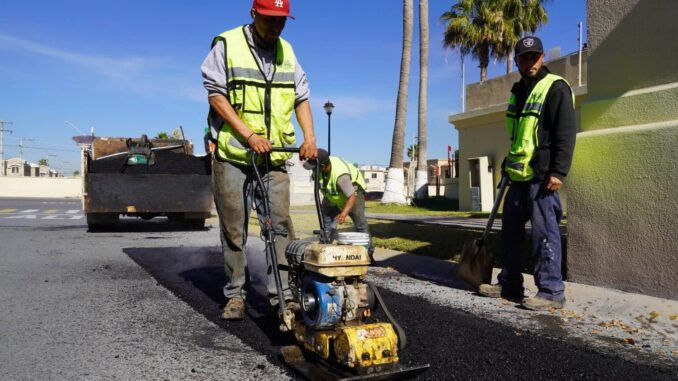 Calles más seguras: Municipio reparó más de 64 mil baches en 2025