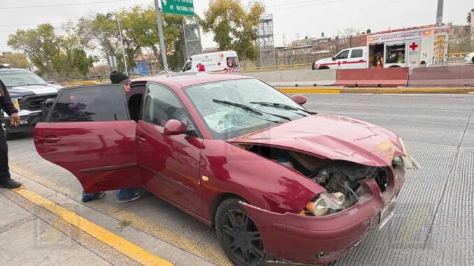 Choque deja a una mujer lesionada en Cantera y Río de Janeiro
