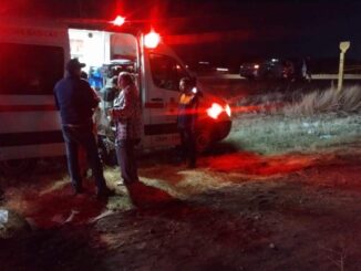 Hombre es atropellado de manera accidental tras choque por alcance en la carretera a Cuauhtémoc