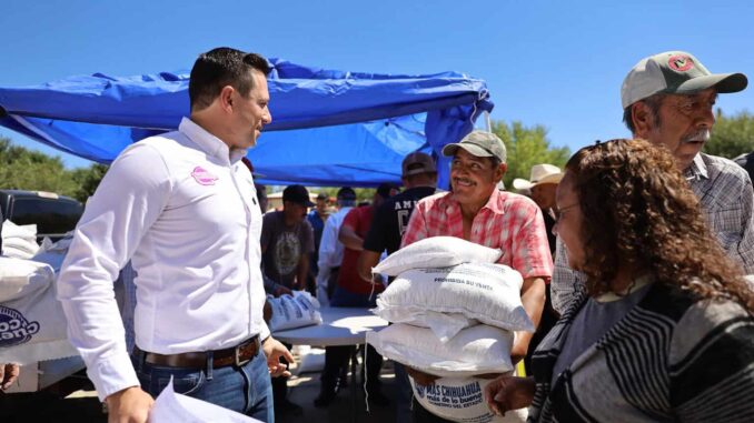 Estado distribuye más de 2 mil toneladas de grano en la Sierra Tarahumara durante 2025