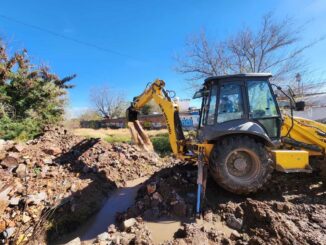 Repara JMAS Chihuahua línea de agua potable al sur de la ciudad