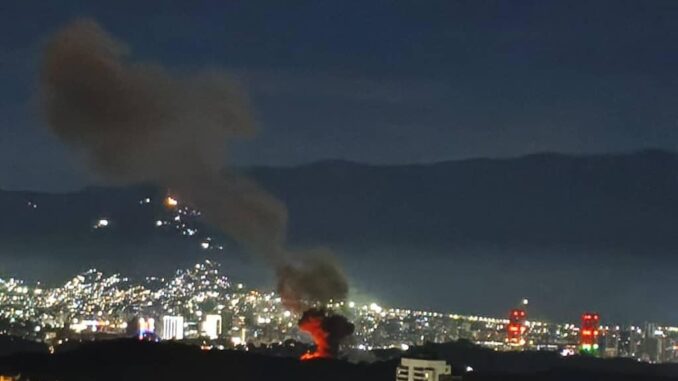 Manifestaciones en Italia contra del ataque estadounidense en Venezuela