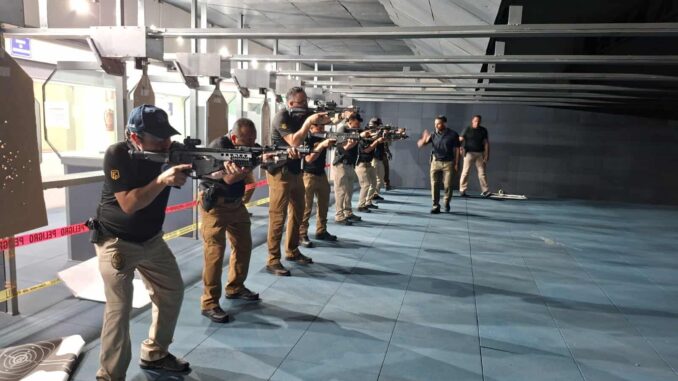 Comparte EPE de la Policía Municipal técnicas tácticas a agentes de la Fiscalía Anticorrupción