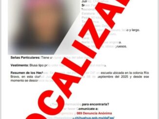 Localiza FEM sana y salva a adolescente que se ausentó en Ciudad Juárez