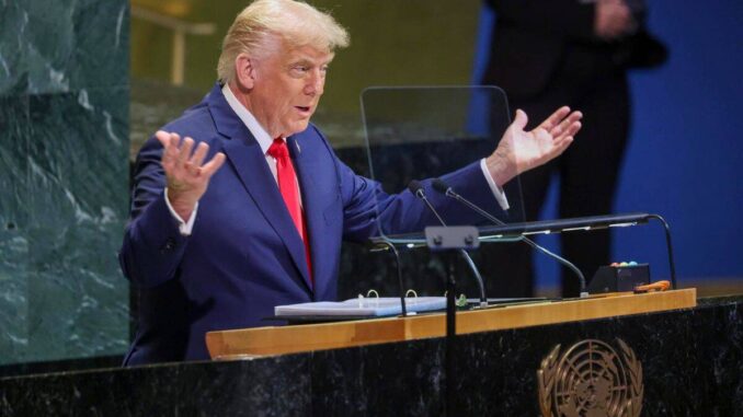 Trump critica la migración ante la ONU