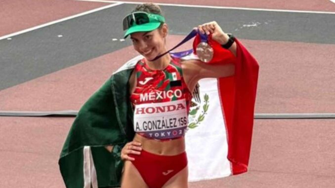 Mexicana Alegna González conquista plata en el Mundial de Atletismo de Tokio 2025
