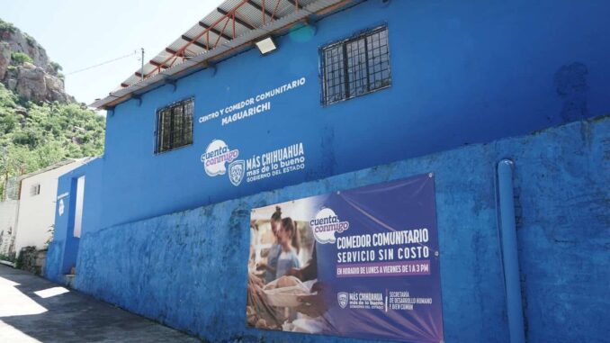 Invita Gobierno del Estado a utilizar los comedores comunitarios de NutriChihuahua