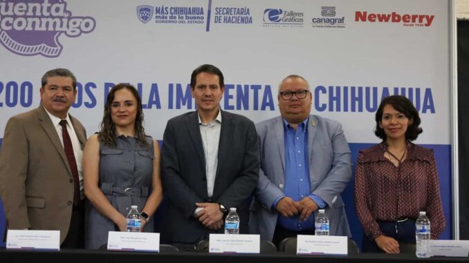 Arrancan actividades por la conmemoración de los 200 años de la primera imprenta en Chihuahua