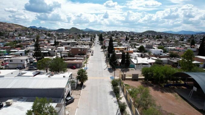 Coloca Municipio concreto hidráulico en beneficio de más de mil 400 vecinos en la colonia Rosario