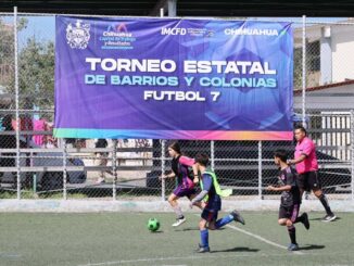 Participan seis municipios del estado en el torneo “Barrios y Colonias” de fútbol en Riberas de Sacramento