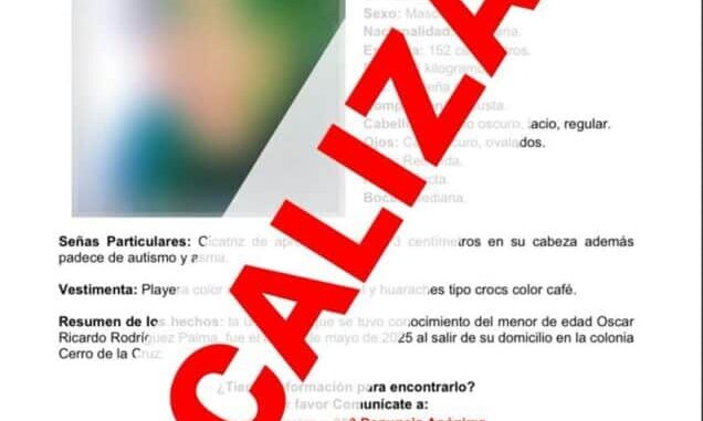 Localizan a niño con reporte de ausencia en la ciudad de Chihuahua