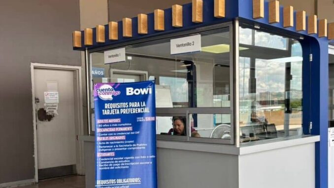 Por mantenimiento, solo operará módulo de credencialización de Bowí de la Terminal Sur