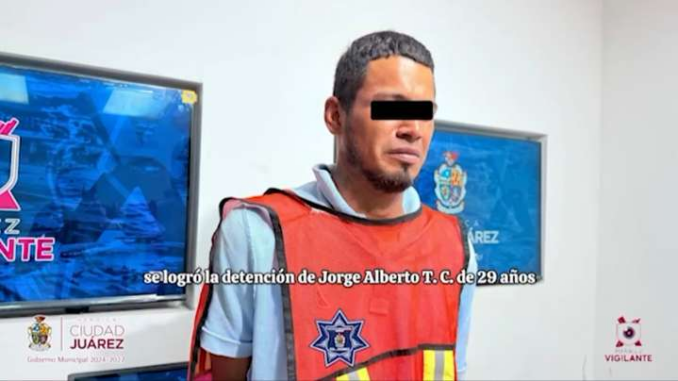 Lo detienen por robo de vehículo con violencia