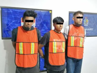 Detienen a cuatro con arma de fuego en la colonia Partido Romero