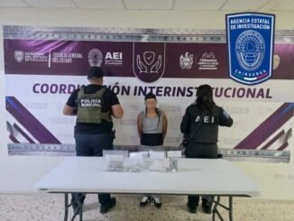 Detiene AEI a dos mujeres por delitos contra la salud en la colonia División del Norte