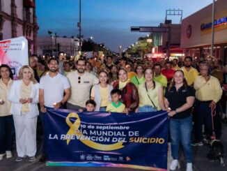 Chihuahua Capital se une por la prevención del suicidiØ con caminata «Luces por la Vida»
