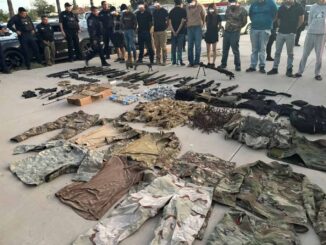 Desarticulan célula criminal en Ojinaga; aseguran armamento, vehículos robados y droga