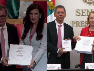 Entregan el Paquete Económico 2026 al Congreso