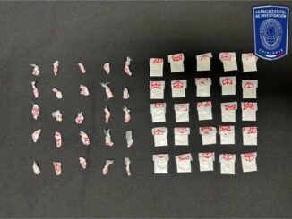 Detiene AEI Norte a masculino en posesión de 50 dosis de cocaína