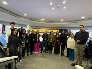 Visita Unidad de Investigación de Robos instalaciones del C-4