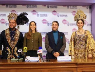 Presentan en Chihuahua el Carnaval Internacional de Mazatlán 2026 “¡Arriba la tambora!”