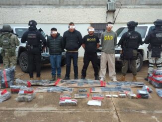 Aseguran armas de alto poder, explosivos, droga y más de un millón de pesos en Guachochi