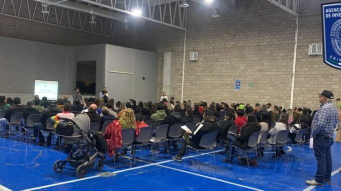 Imparte FGE Noroeste temas de prevención a padres de familia en plantel escolar de NCG