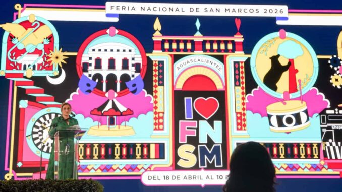 Maru Campos participa en presentación de Chihuahua como estado invitado especial en Feria Nacional de San Marcos