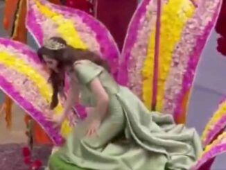 Fátima Bosch se desvanece durante desfile en Ecuador