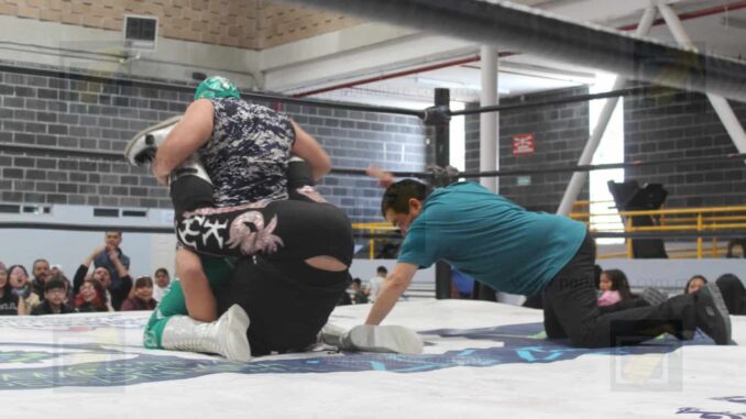 Reúne Municipio 500 despensas en evento “Lucha Libre CUU”; serán para niños con cáncer