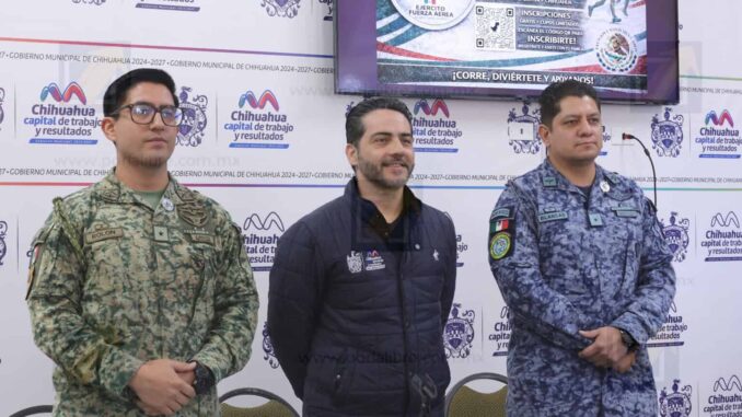 Presentan carrera recreativa de 5K por el mes del Ejército y la Fuerza Aérea