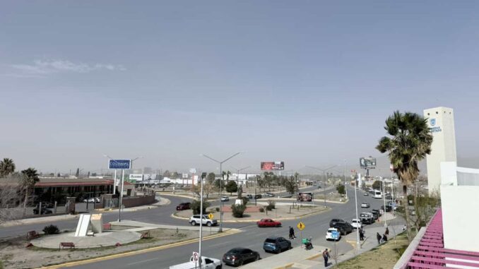 Emiten alerta amarilla por viento fuerte en Juárez
