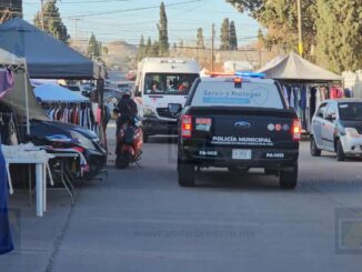 Flamazo en tianguis de la colonia Dale deja a mujer con quemaduras en la mano