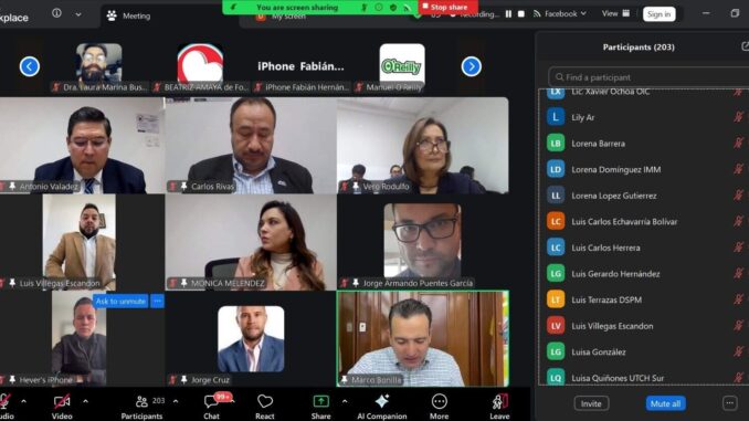Movilidad y escuelas, prioridad este año: Marco Bonilla en sesión de COPLADEMUN