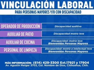 Anuncia Desarrollo Humano nuevas vacantes para personas con discapacidad y adultos mayores