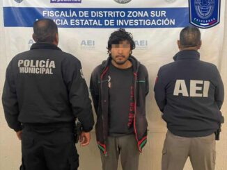 Aprehende Policía Investigadora a sujeto acusado de agredir a su pareja en Parral