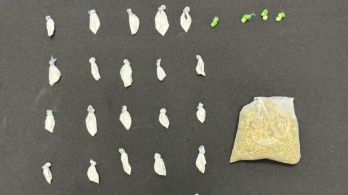 Detiene COE a masculino en posesión de marihuana y cocaína en Cd. Juárez